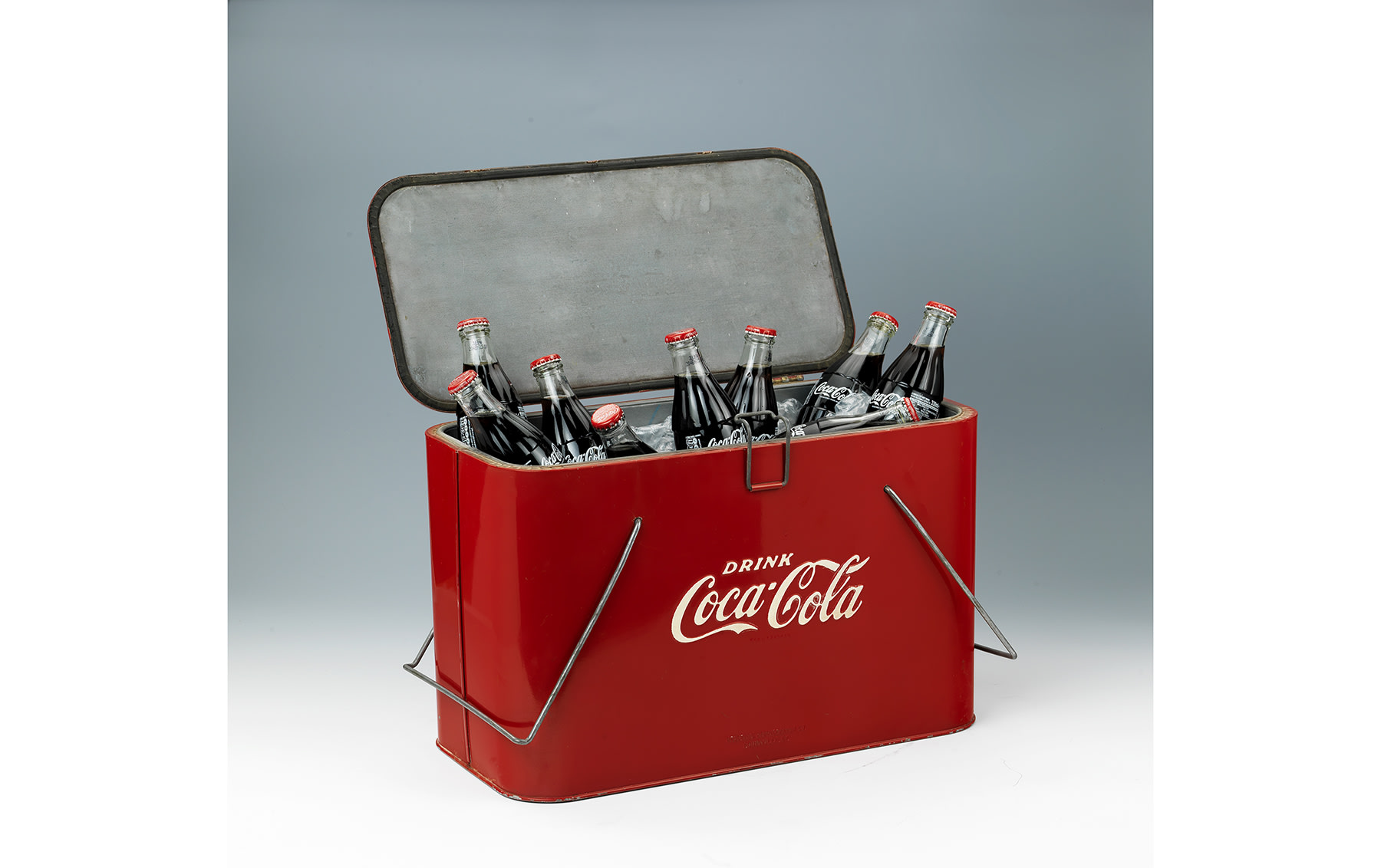 1940 coca top cola cooler